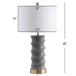 JONATHAN Y 28" Ceramic Taipei Table Lamp (Includes Energy Efficient Light Bulb) - JONATHAN Y Gray 5 JONATHAN Y 28" Ceramic Taipei Table Lamp (Includes Energy Efficient Light Bulb) - JONATHAN Y Gray -Deals A Radiant Den Store unnamed file 905