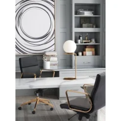 25" Modern Geometric Table Lamp (Includes Light Bulb) Brass - ZM Home 5 25" Modern Geometric Table Lamp (Includes Light Bulb) Brass - ZM Home -Deals A Radiant Den Store unnamed file 920