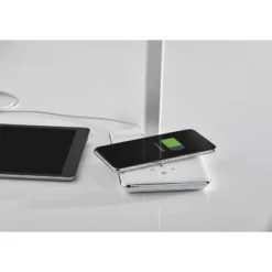 16" Declan Charge Wireless Charging Multi-Function Desk Lamp (Includes LED Light Bulb) White - Adesso -Deals A Radiant Den Store unnamed file 943