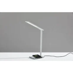 16" Declan Charge Wireless Charging Multi-Function Desk Lamp (Includes LED Light Bulb) White - Adesso -Deals A Radiant Den Store unnamed file 944